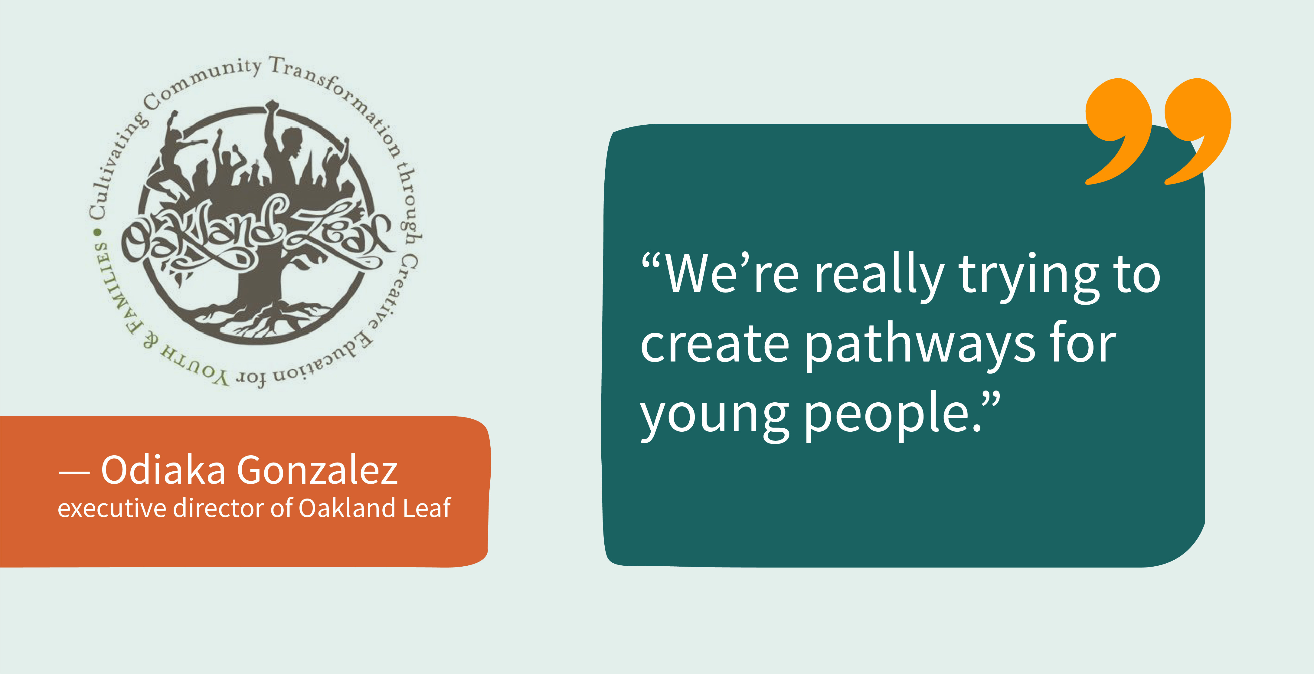 Oakland Leaf Quote Oakland Leaf Quote