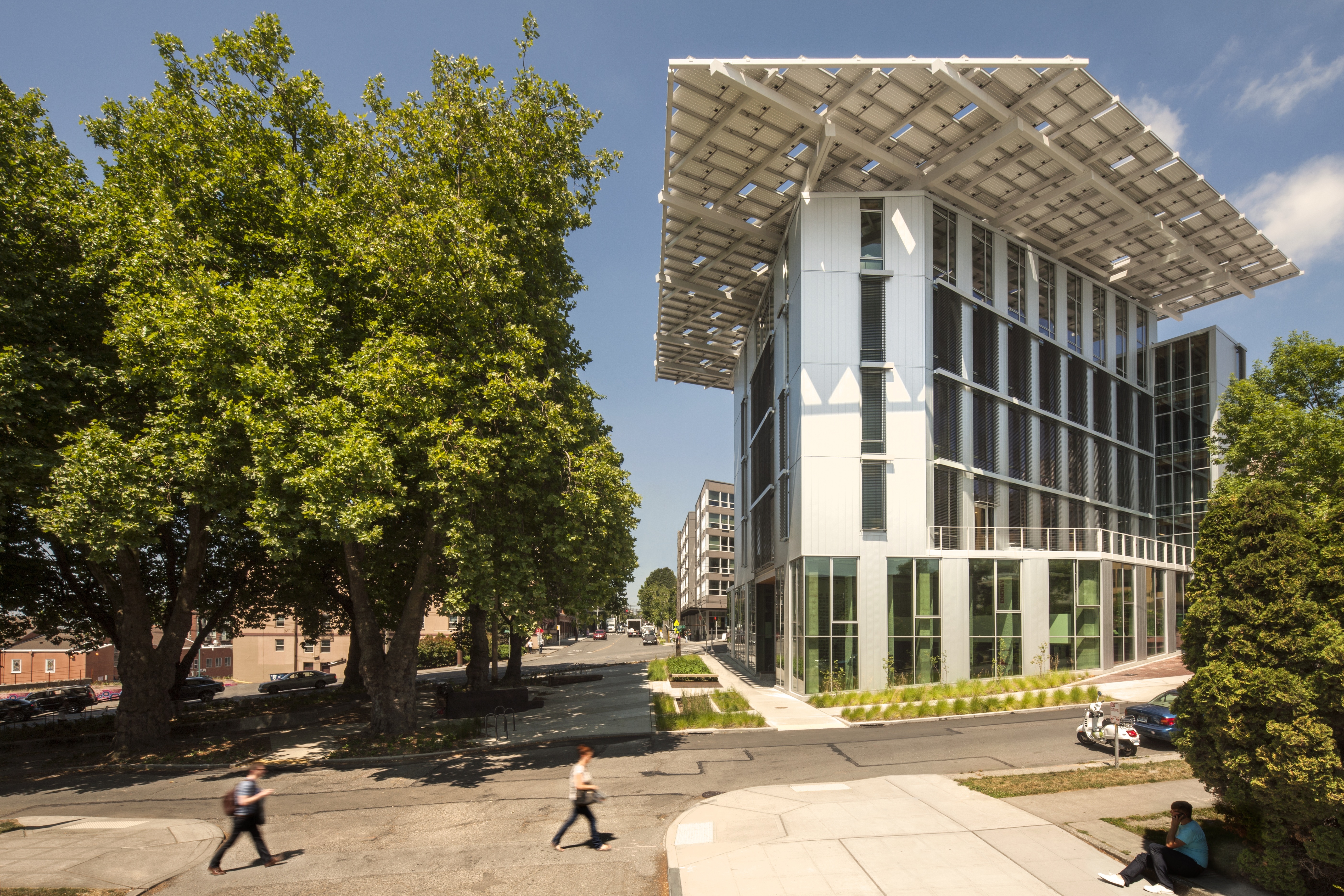 Completed Bullitt Center, photo by Nic Lehoux courtesy of the Bullitt Center Completed Bullitt Center, photo by Nic Lehoux courtesy of the Bullitt Center