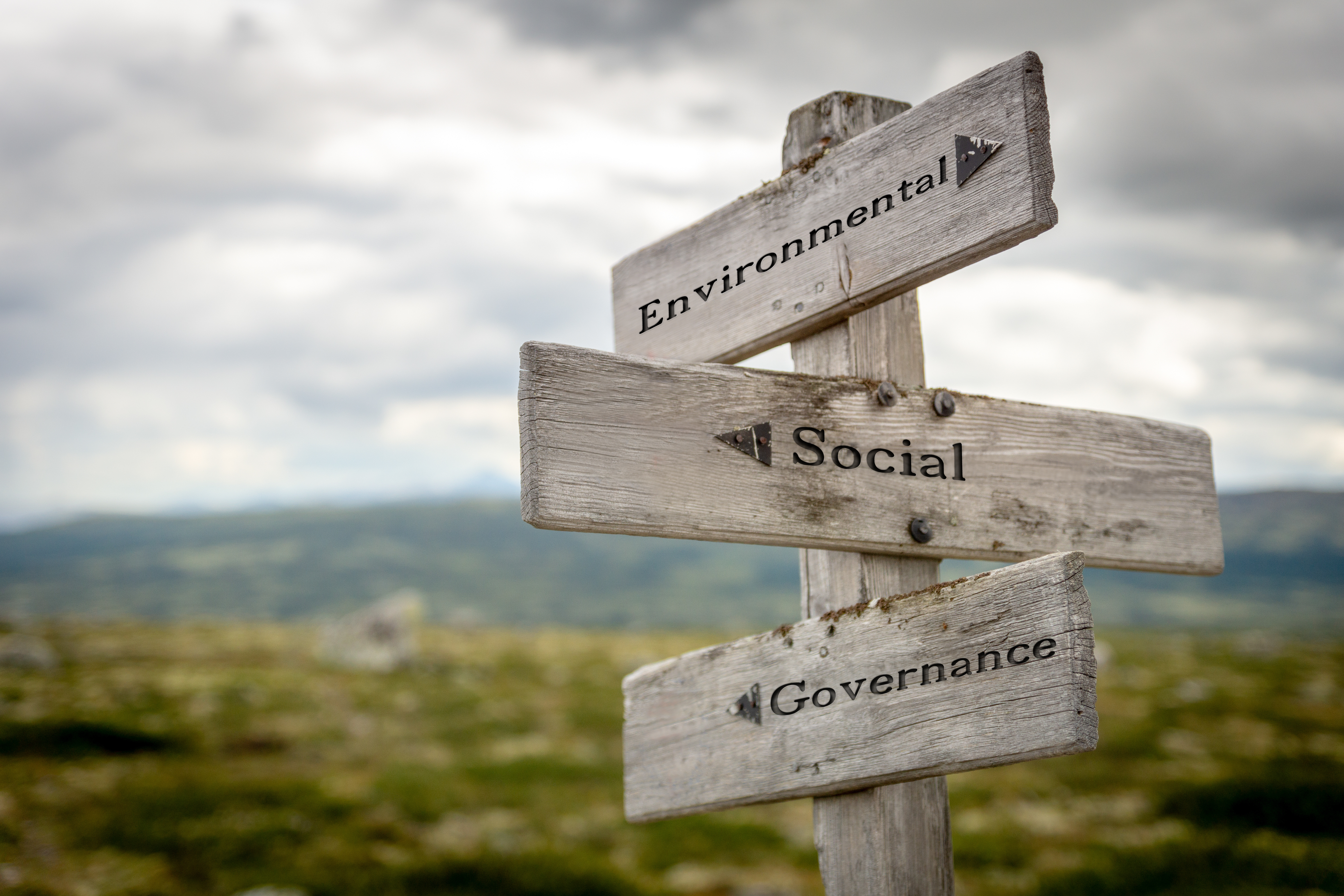 Sign with Social and Governance