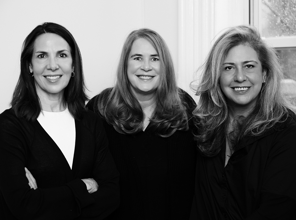 Overflow's founders: Laura, Jeanene, and Rocio